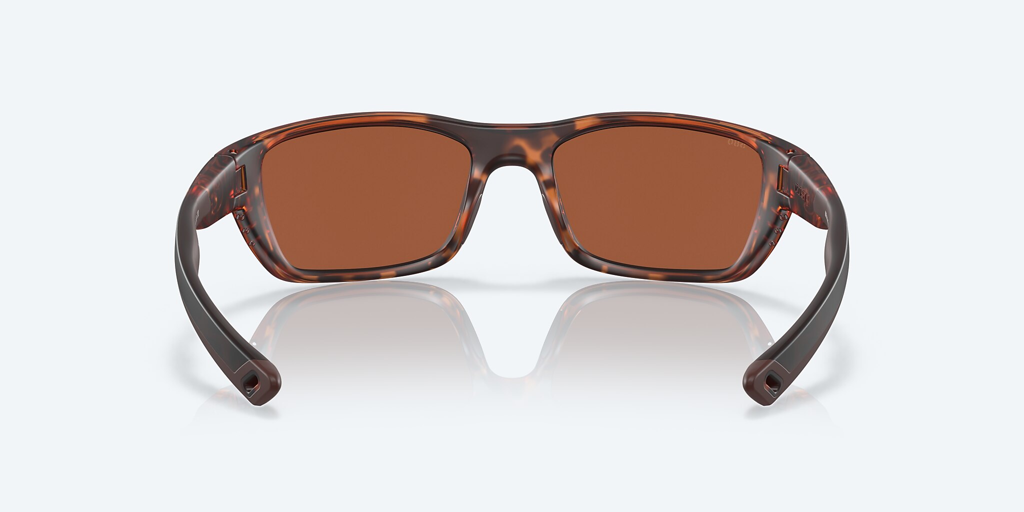 Sunglasses Costa Whitetip M (58-18) with Green Mirror lens and Retro Tortoise frame Image 4 of 7