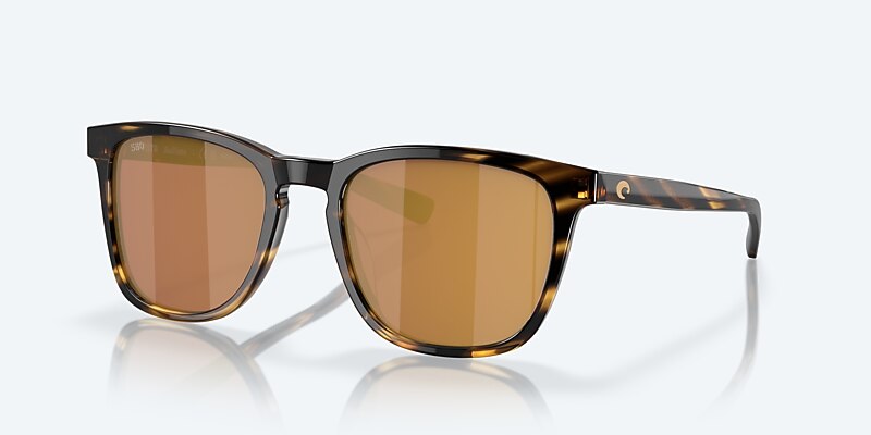 Sunglasses Costa Sullivan M (53-19) with Gold Mirror lens and Tortoise frame Image 1 of 8