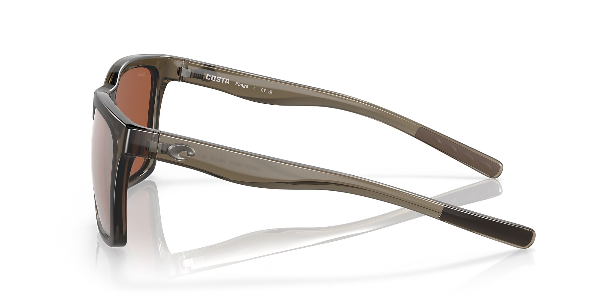 Costa Panga XXL (56-20) with Copper Silver Mirror lenses and Shiny