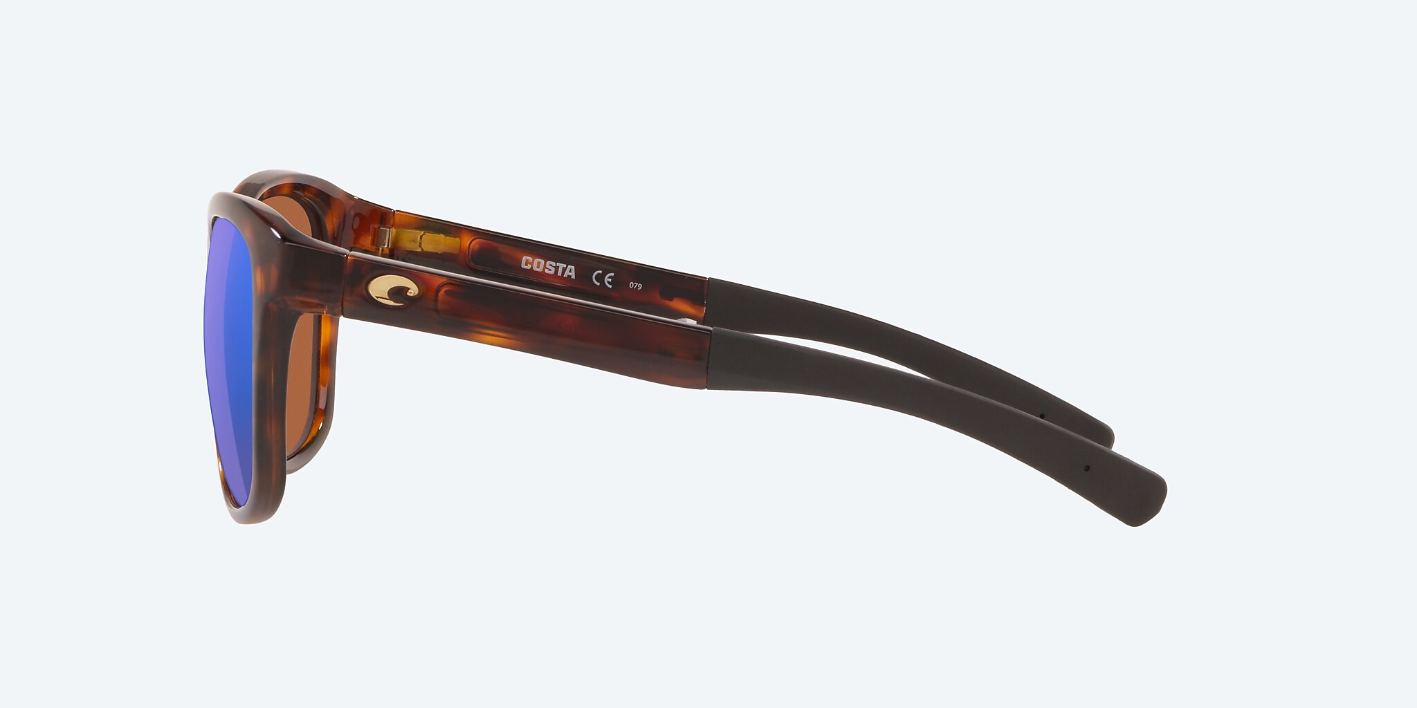 Sunglasses Costa Vela XL (56-15) with Green Mirror lens and Tortoise frame Image 3 of 4