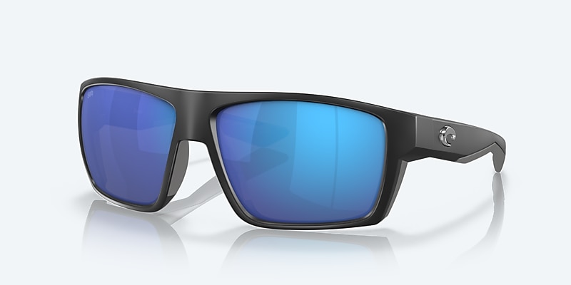 Sunglasses Costa Bloke XL (61-14) with Blue Mirror lens and Matte Black frame Image 1 of 7