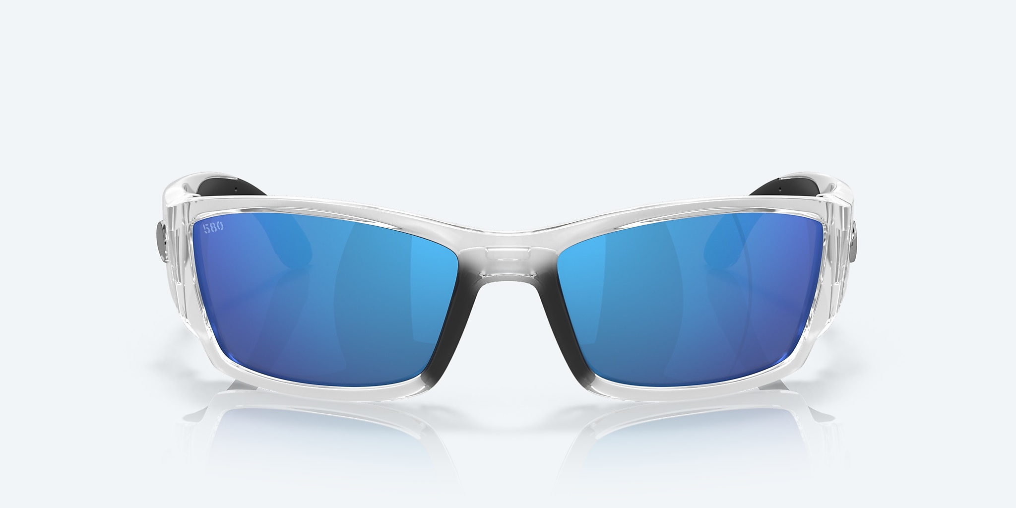 Sunglasses Costa Corbina L (61-18) with Blue Mirror lens and Silver frame Image 2 of 7