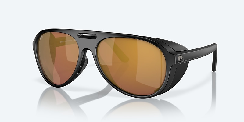 Sunglasses Costa King Tide 8 L (60-18) with Blue Mirror lens and Black Pearl frame Image 1 of 7