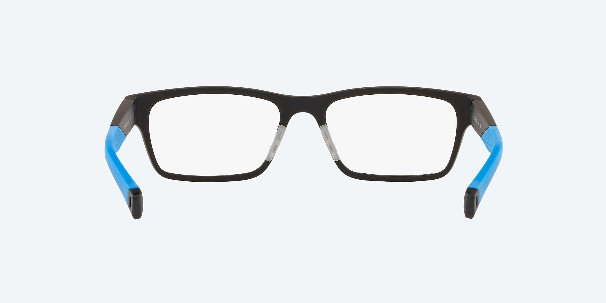 Eyeglasses Costa Ocean Ridge 310 M (53-17) with Demo Lens lens and Matte Black/Blue Rubber frame Image 4 of 4