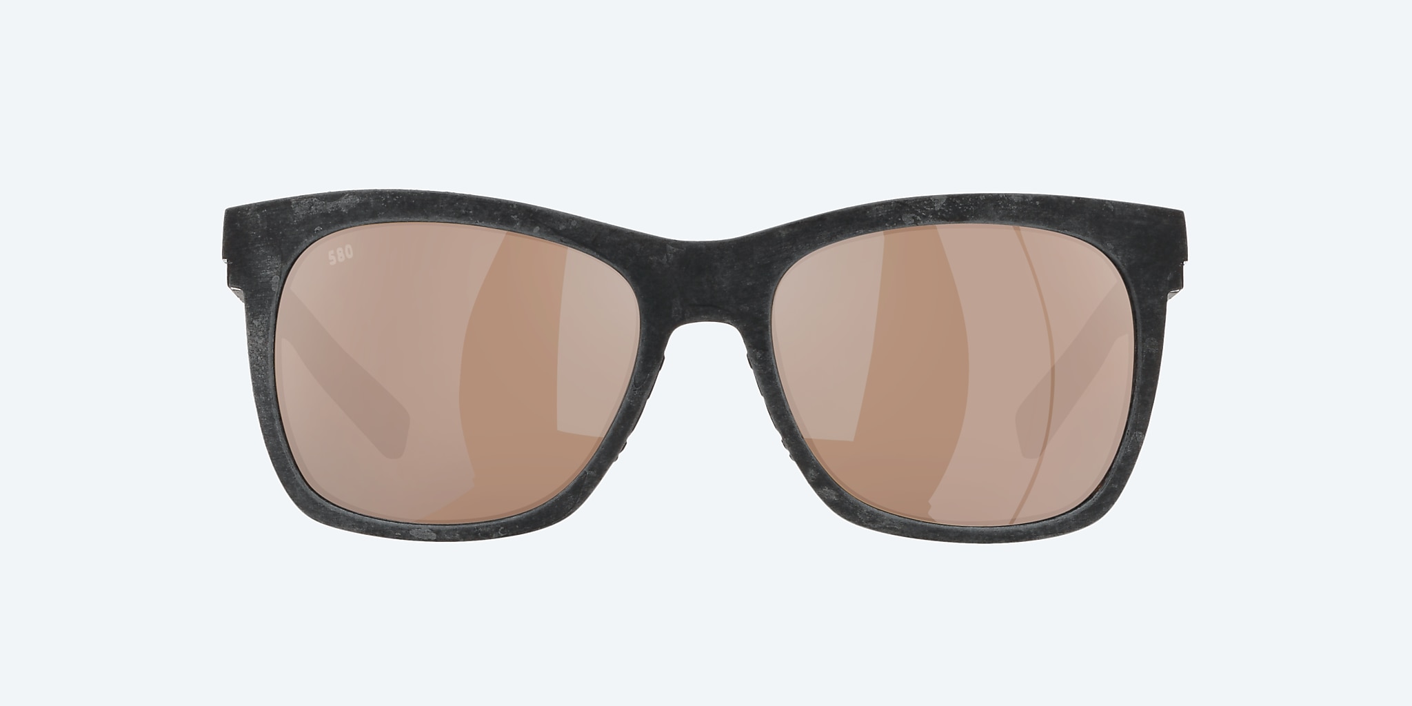 Sunglasses Costa Caldera L (55-18) with Copper Silver Mirror lens and Net Gray With Gray Rubber frame Image 2 of 4
