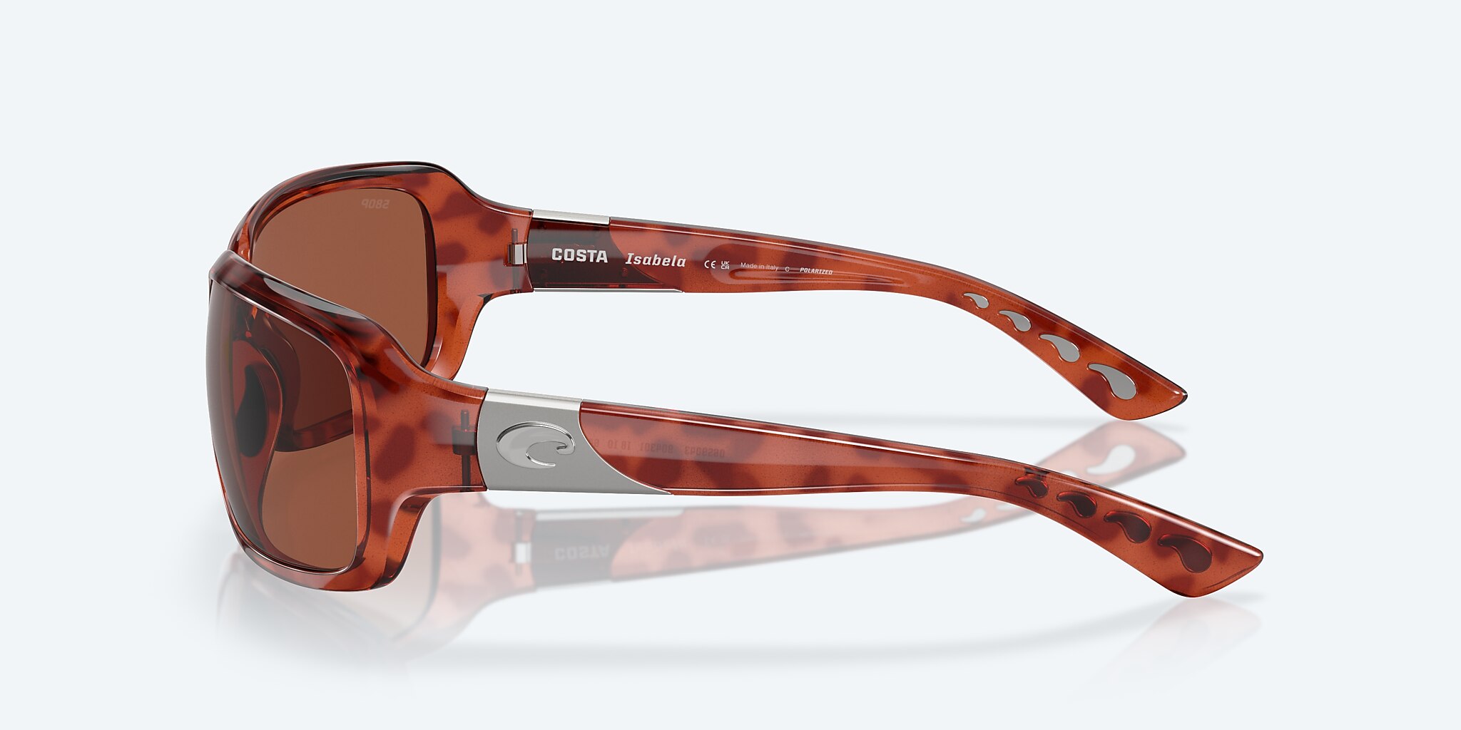 Gafas de sol Costa Isabela M (64-16) con Cobre lente y Carey montura Imagen 3 de 7