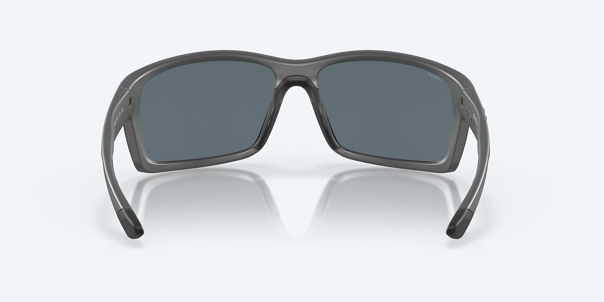 Sunglasses Costa Reefton XL (64-15) with Blue Mirror lens and Matte Gray frame Image 4 of 7