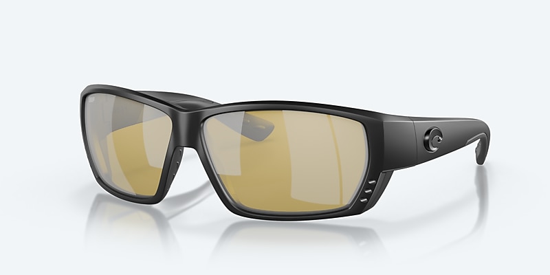 Lunettes de soleil Costa Tuna Alley XL (62-11) avec Aube argentée verre et Noir monture Image 1 de 7