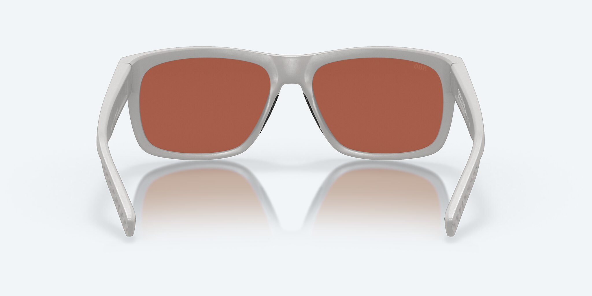 Sunglasses Costa Baffin L (58-16) with Green Mirror lens and Light Gray frame Image 4 of 7