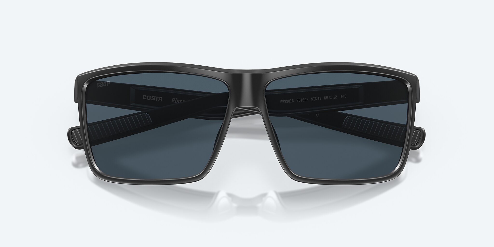 Sunglasses Costa Rinconcito M (60-12) with Gray lens and Matte Black frame Image 5 of 8