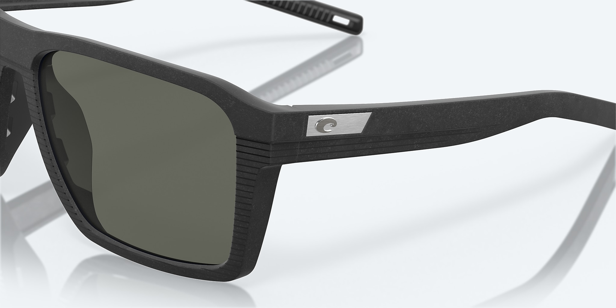 Sunglasses Costa Antille L (58-17) with Gray lens and Net Black frame Image 6 of 8