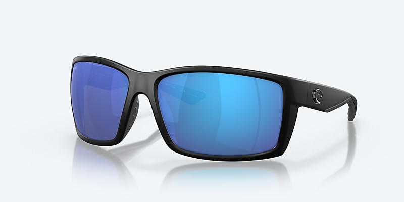 Sunglasses Costa Reefton XL (64-15) with Blue Mirror lens and Blackout frame Image 1 of 7