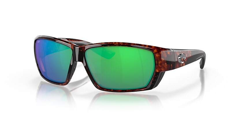 Costa Tuna Alley XL (62-11) with Green Mirror lenses and Tortoise