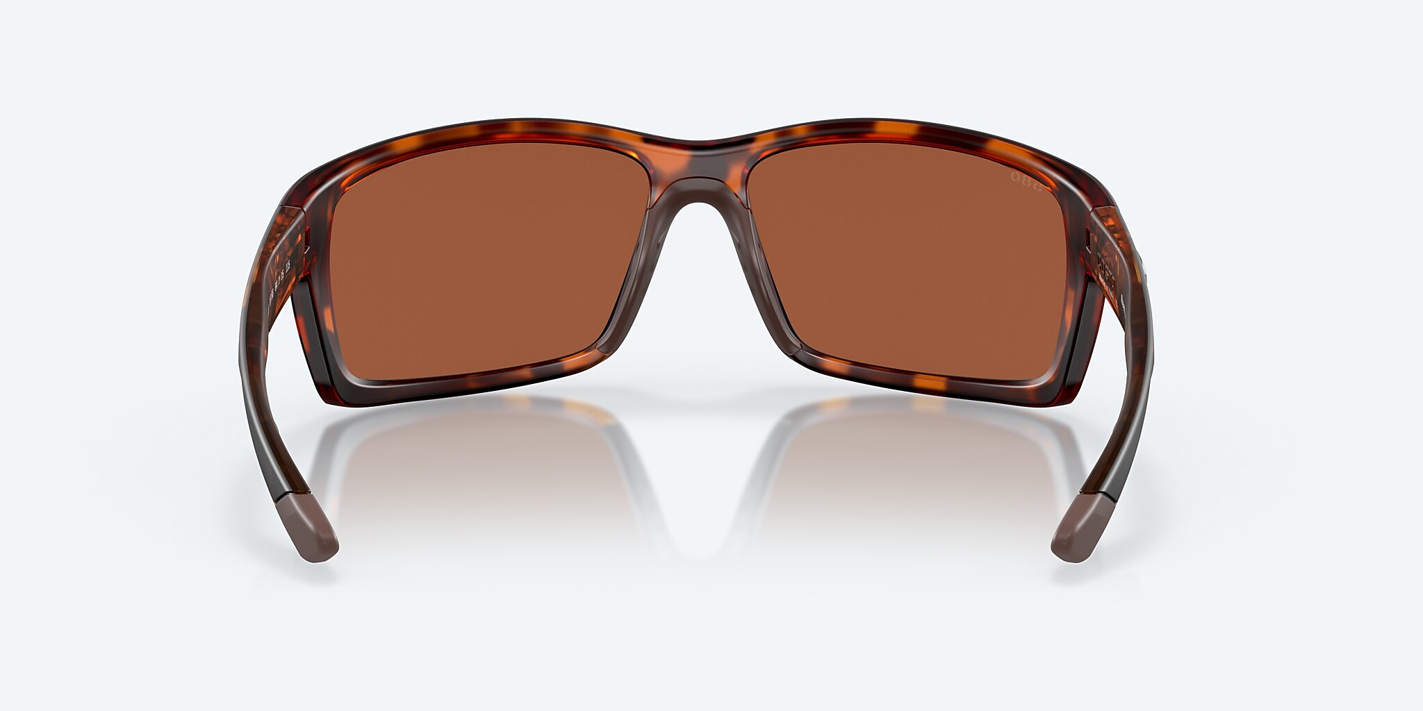Sunglasses Costa Reefton XL (64-15) with Green Mirror lens and Retro Tortoise frame Image 4 of 7