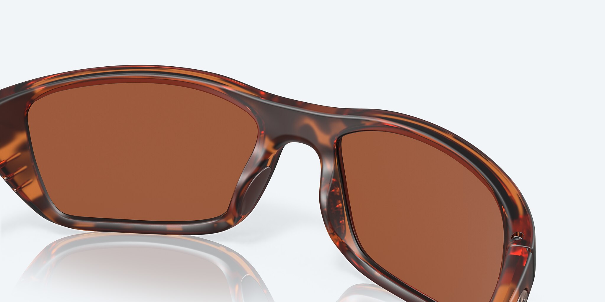 Sunglasses Costa Whitetip M (58-18) with Green Mirror lens and Retro Tortoise frame Image 7 of 7