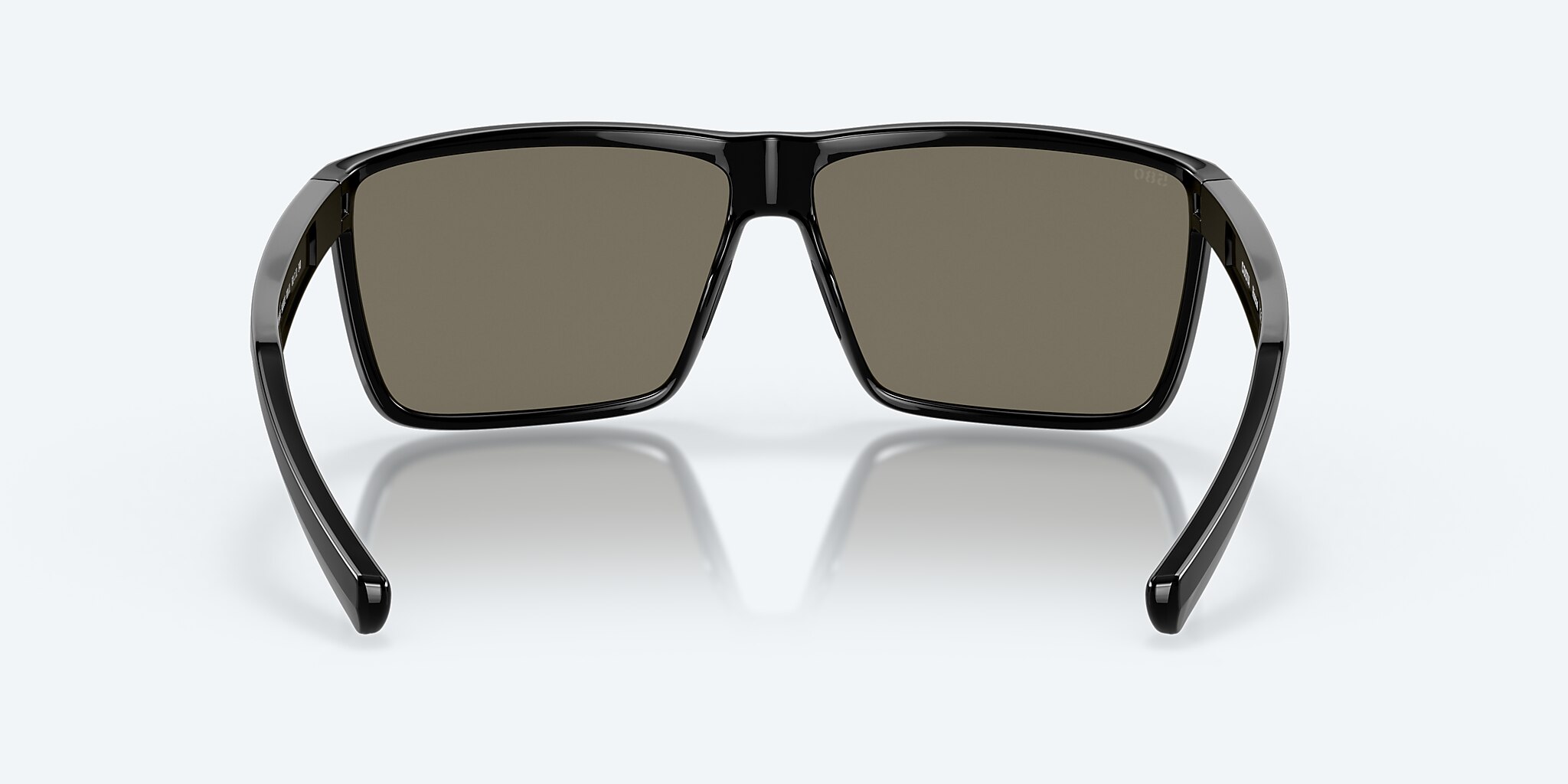 Sunglasses Costa Rincon L (63-11) with Blue Mirror lens and Shiny Black frame Image 4 of 7