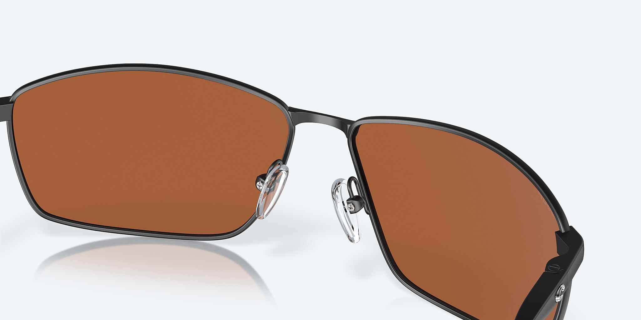 Sunglasses Costa Turret L (63-15) with Green Mirror lens and Matte Black frame Image 7 of 7
