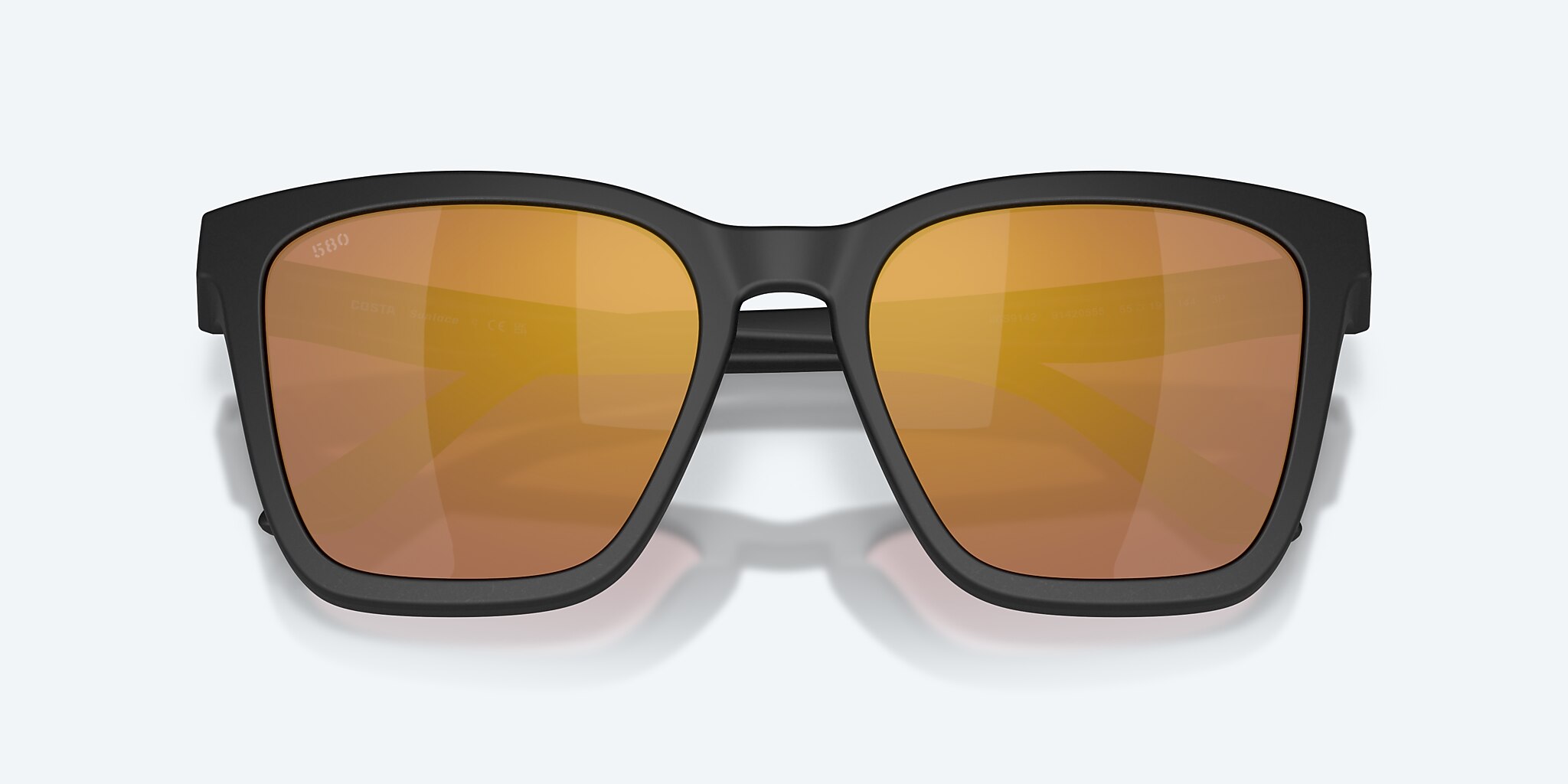 Sunglasses Costa Sunlace XL (55-19) with Gold Mirror lens and Netplus Black frame Image 6 of 8