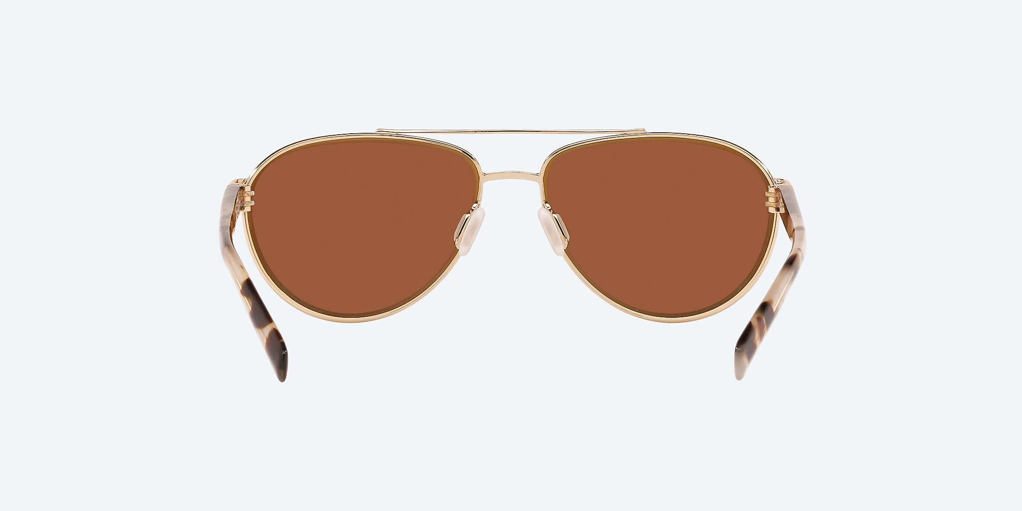 Sunglasses Costa Fernandina S (57-15) with Green Mirror lens and Brushed Gold frame Image 4 of 4