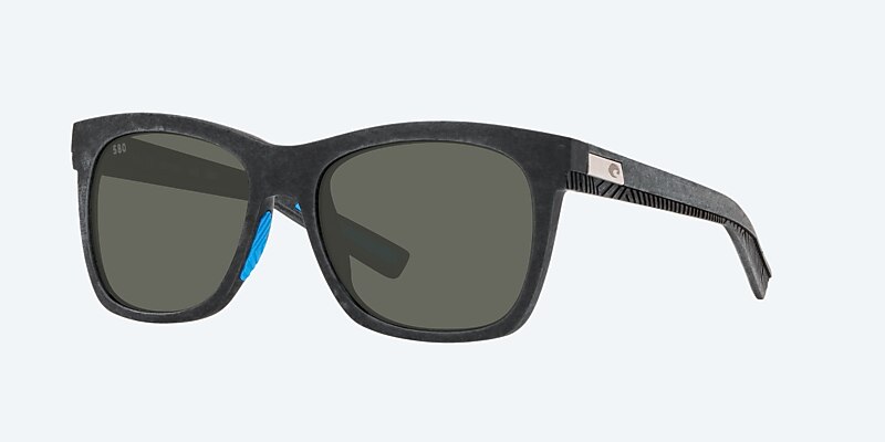 Sunglasses Costa Caldera L (55-18) with Gray lens and Net Gray With Blue Rubber frame Image 1 of 4