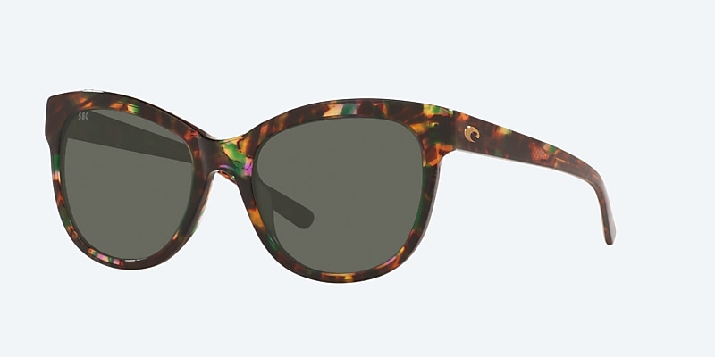 Sunglasses Costa Bimini M (55-19) with Gray lens and Shiny Abalone frame Image 1 of 4