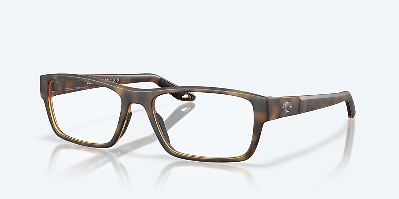 Eyeglasses Costa Ocean Ridge 800 L (55-17) with Demo Lens lens and Matte Tortoise frame Image 1 of 7