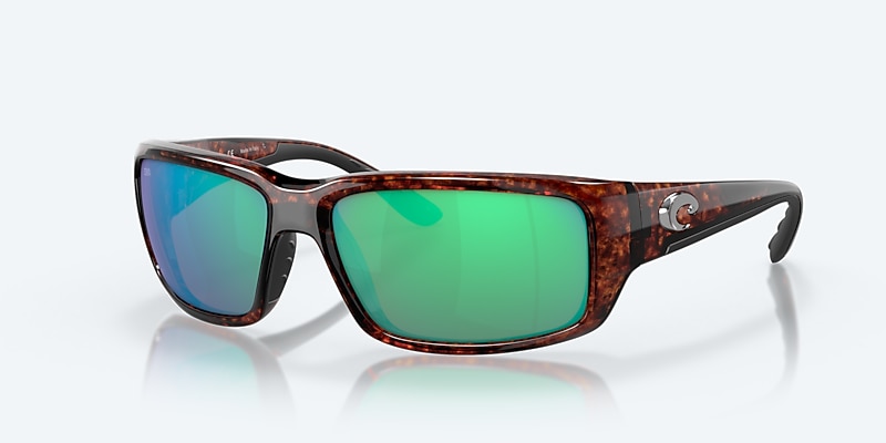 Sunglasses Costa Fantail M (59-14) with Green Mirror lens and Tortoise frame Image 1 of 7
