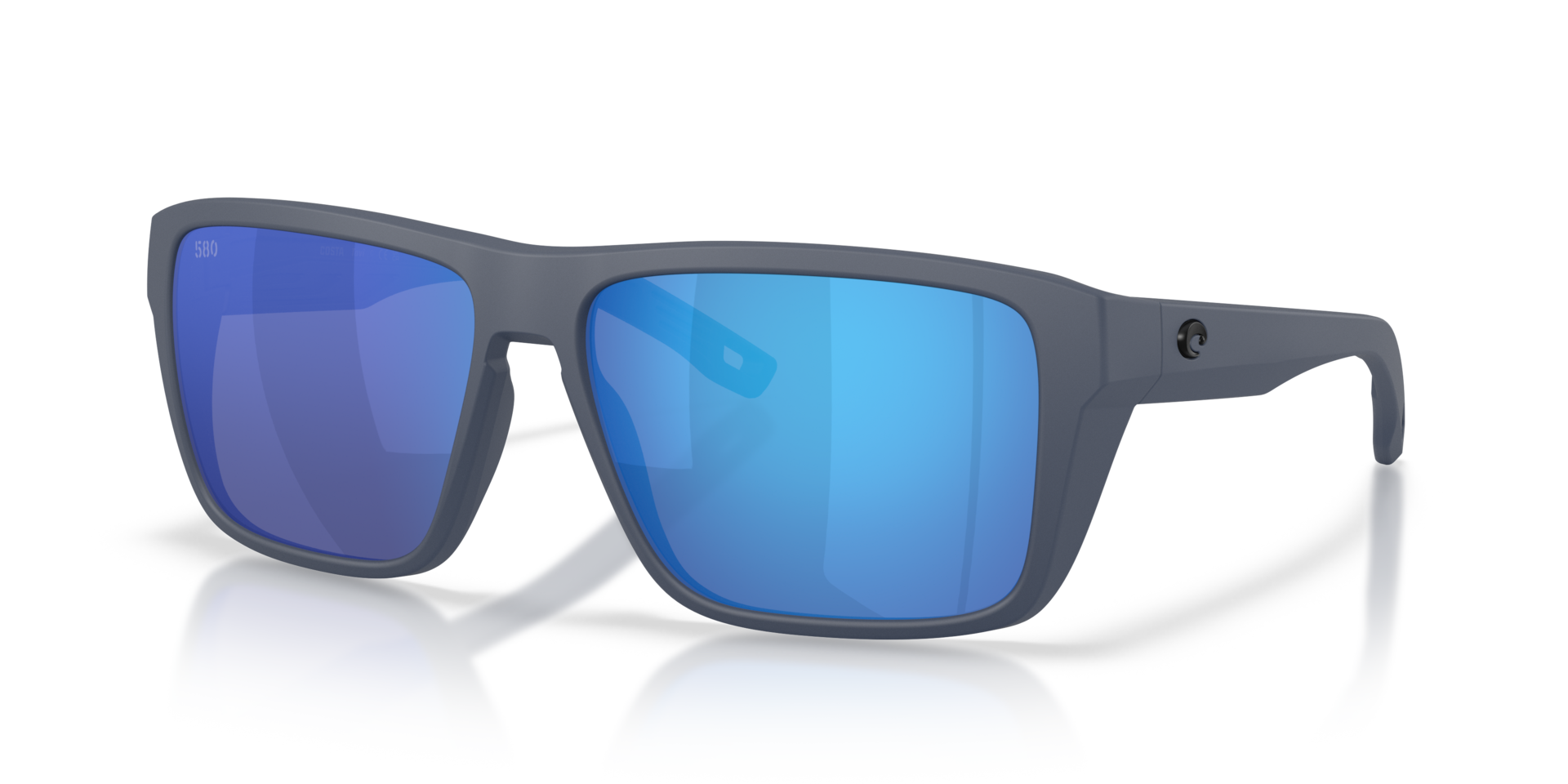 Costa Del Mar Hybrid Tavi Men's Netplus Midnight Blue Frame Blue Mirror 580G Polarized Lens Sunglasses 06S9143-91430661