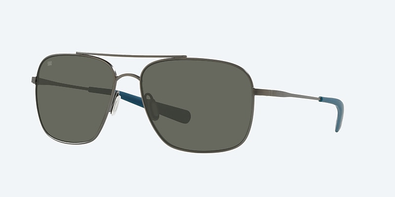 Sunglasses Costa Canaveral XL (59-15) with Gray lens and Brushed Gray frame Image 1 of 4