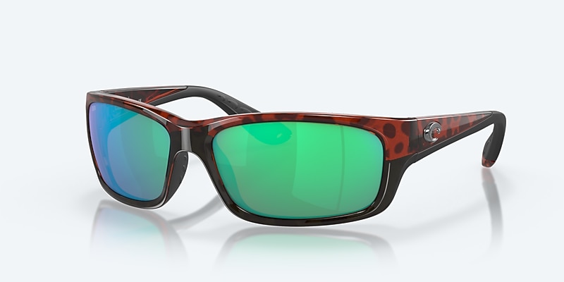 Sunglasses Costa Jose L (62-16) with Green Mirror lens and Tortoise frame Image 1 of 8