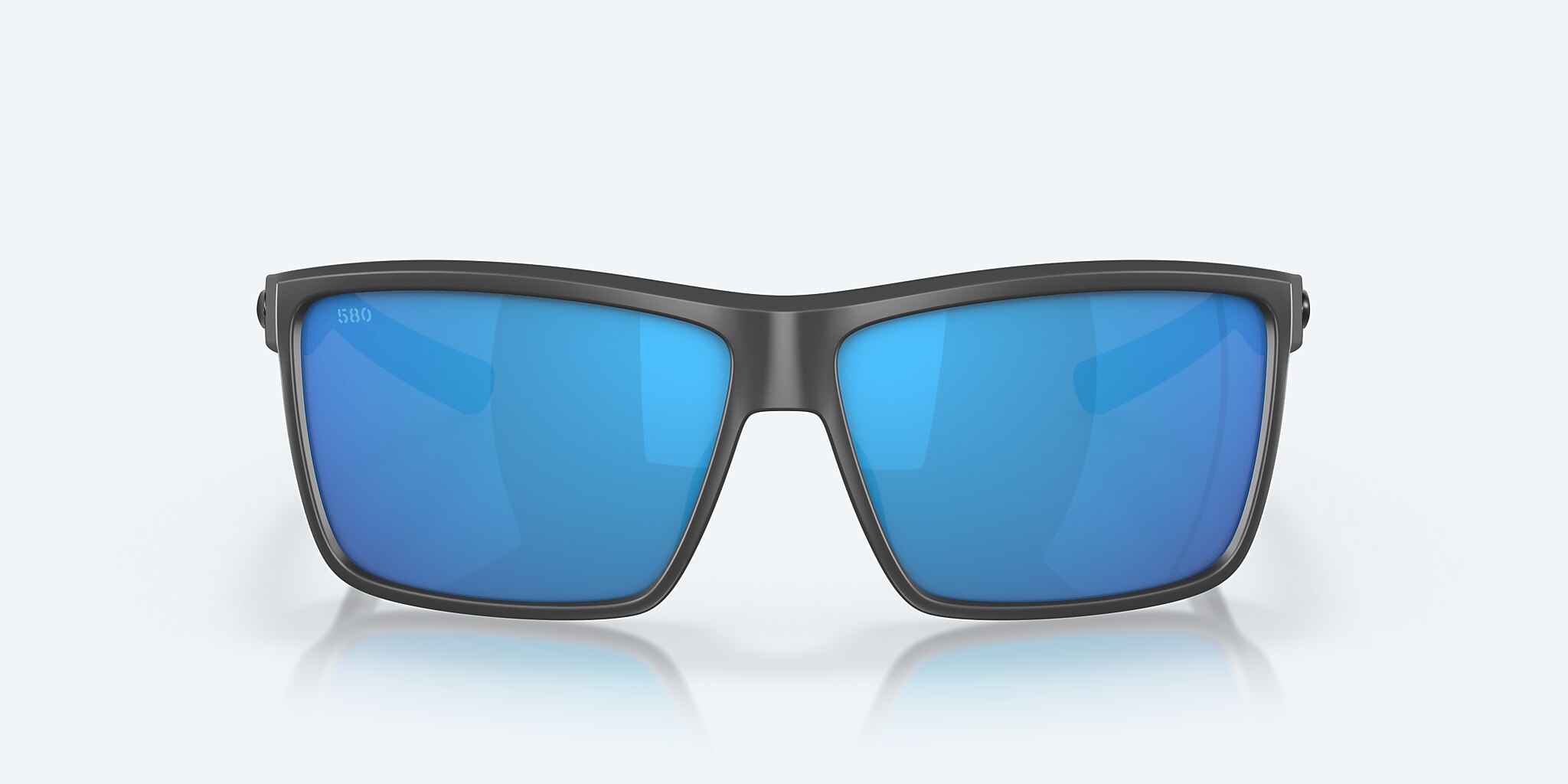 Sunglasses Costa Rinconcito M (60-12) with Blue Mirror lens and Matte Gray frame Image 2 of 8