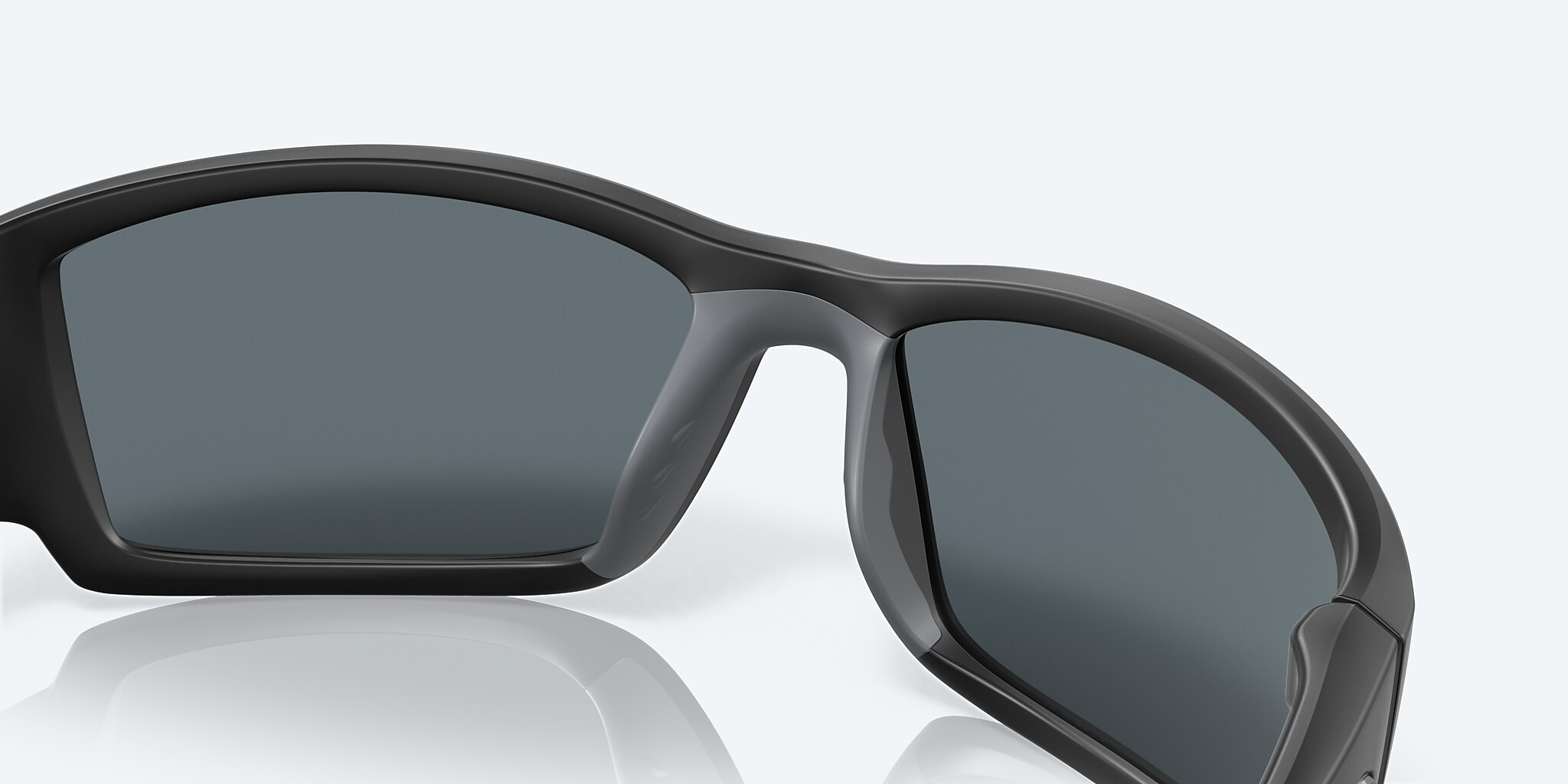 Sunglasses Costa Corbina L (61-18) with Blue Mirror lens and Matte Black frame Image 7 of 7