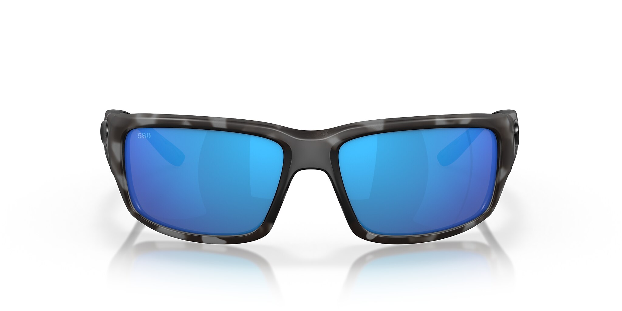 Costa Ocearch® Fantail M (59-14) with Blue Mirror lenses and Tiger