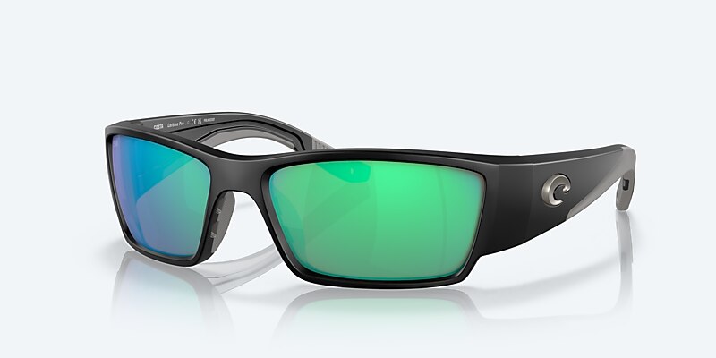 Sunglasses Costa Corbina PRO XL (61-18) with Green Mirror lens and Matte Black frame Image 1 of 7