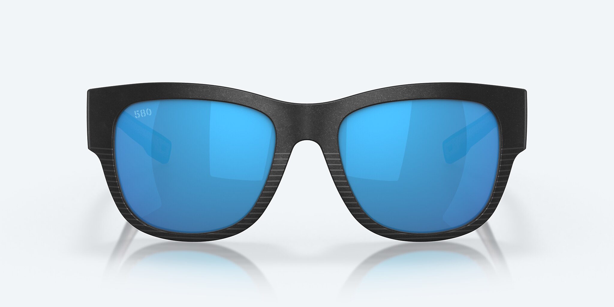 Sunglasses Costa Caleta XL (55-19) with Blue Mirror lens and Net Black frame Image 2 of 8