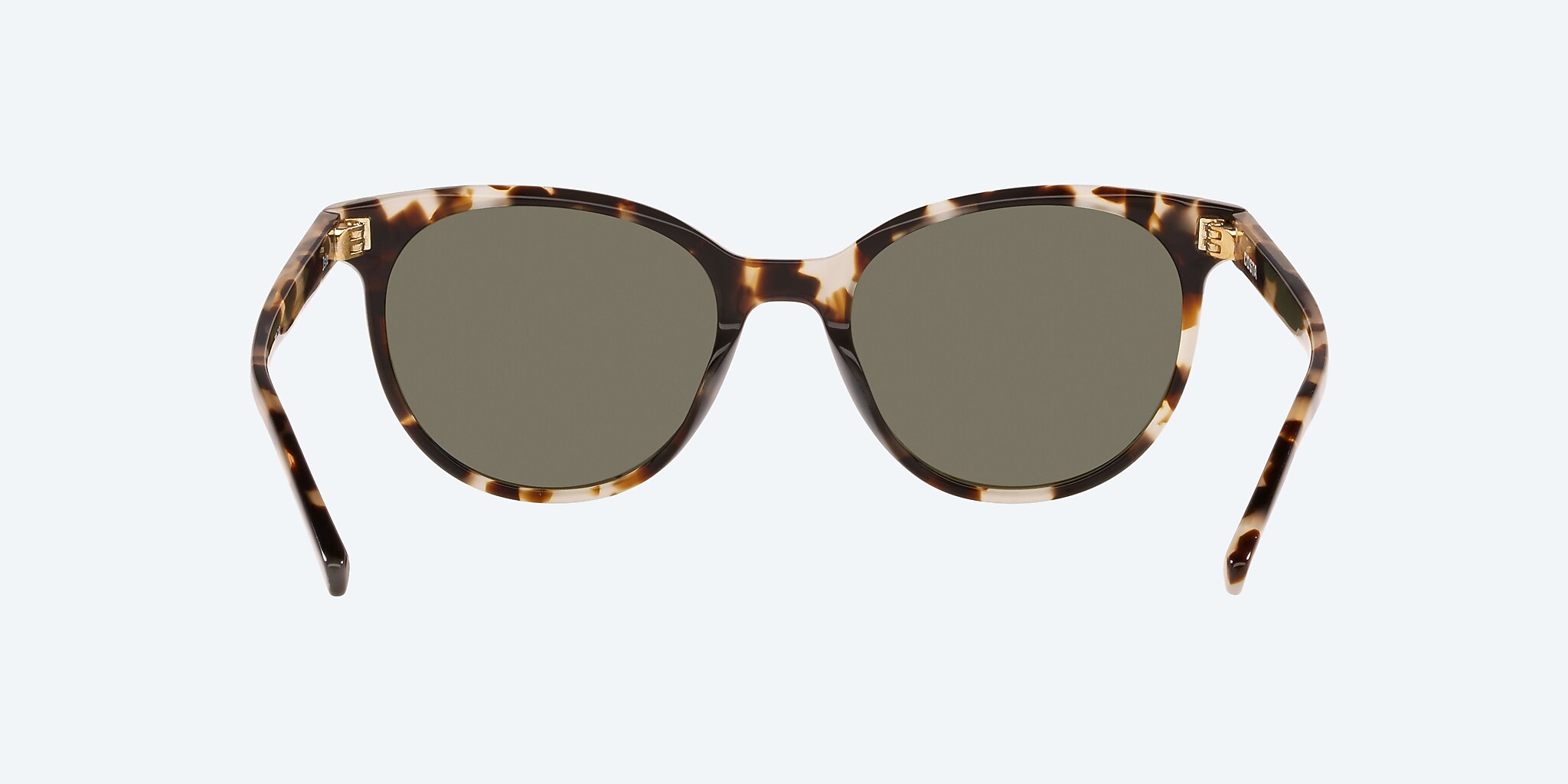 Sunglasses Costa Isla M (54-19) with Blue Mirror lens and Shiny Tiger Cowrie frame Image 4 of 4