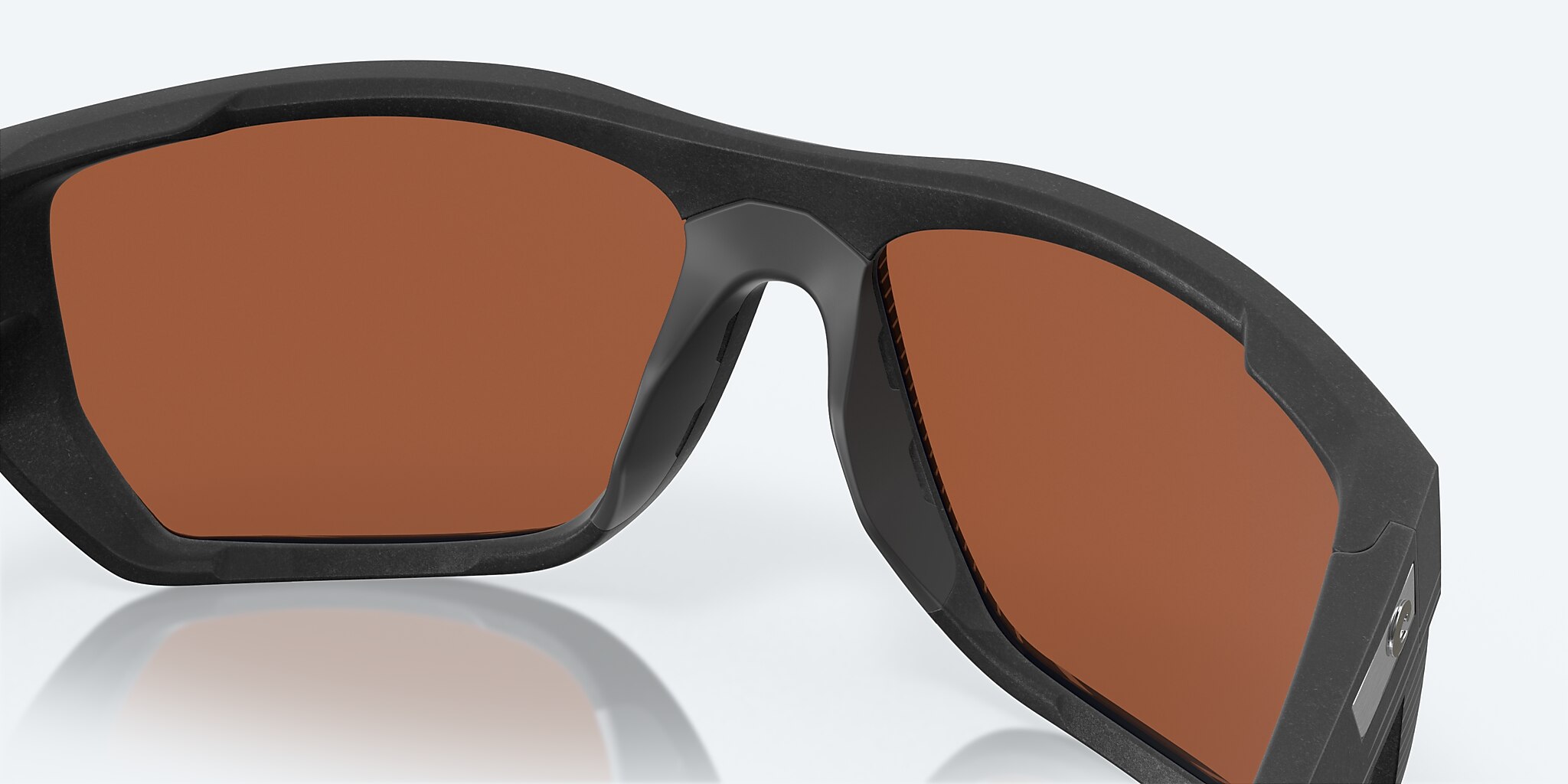 Sunglasses Costa Santiago L (63-16) with Green Mirror lens and Net Black frame Image 7 of 7