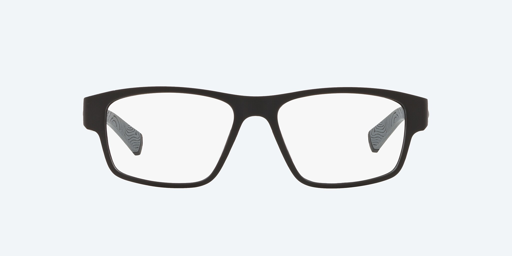Eyeglasses Costa Ocean Ridge 301 XL (57-16) with Demo Lens lens and Matte Black/Gray Rubber frame Image 2 of 4