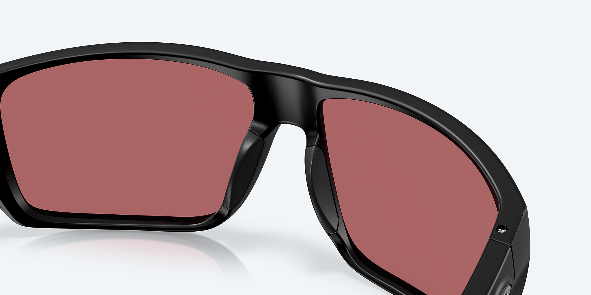 Sunglasses Costa Fly Line L (64-13) with Rose lens and Matte Black frame Image 7 of 8