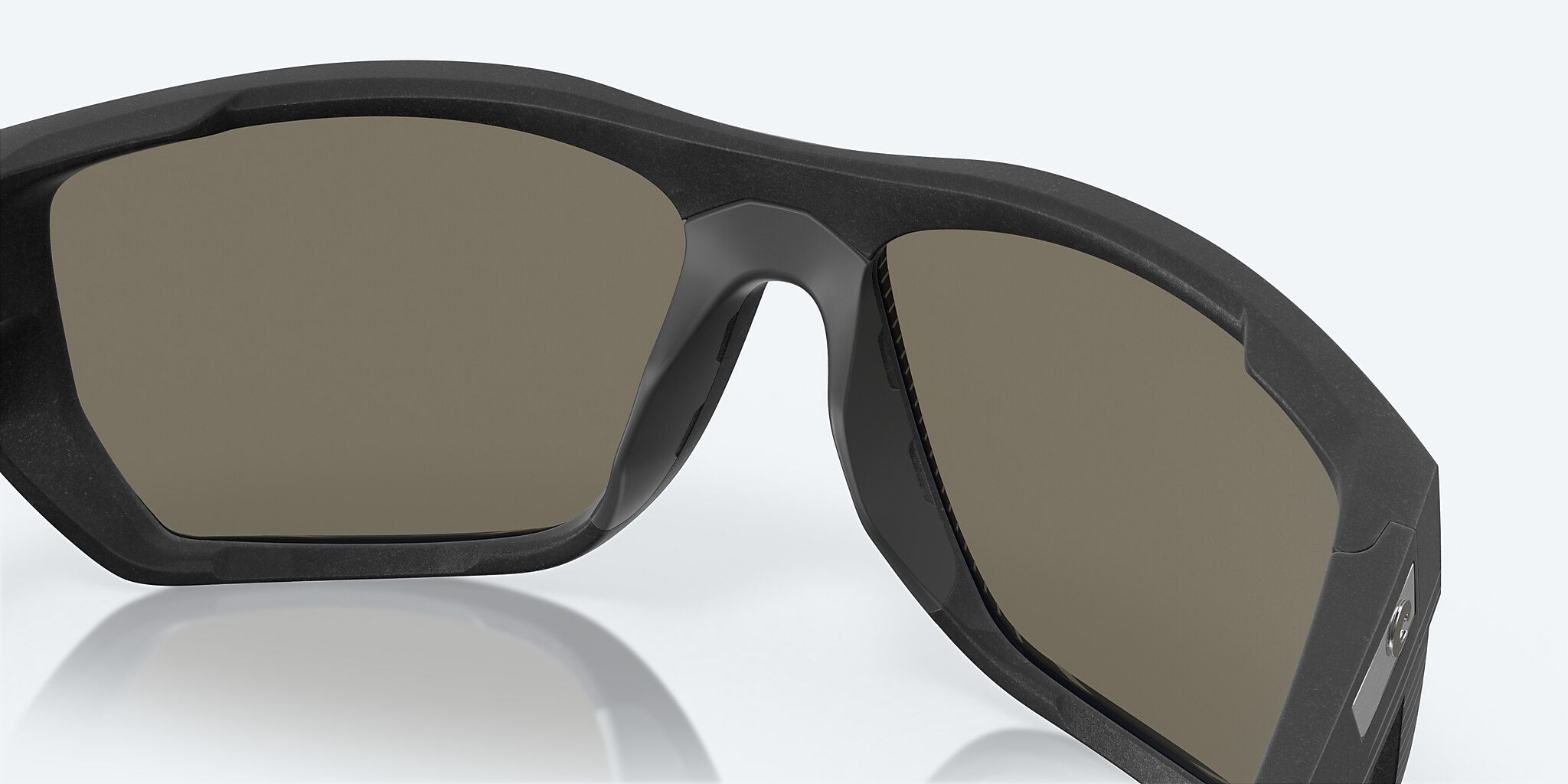 Sunglasses Costa Santiago L (63-16) with Blue Mirror lens and Net Black frame Image 7 of 7