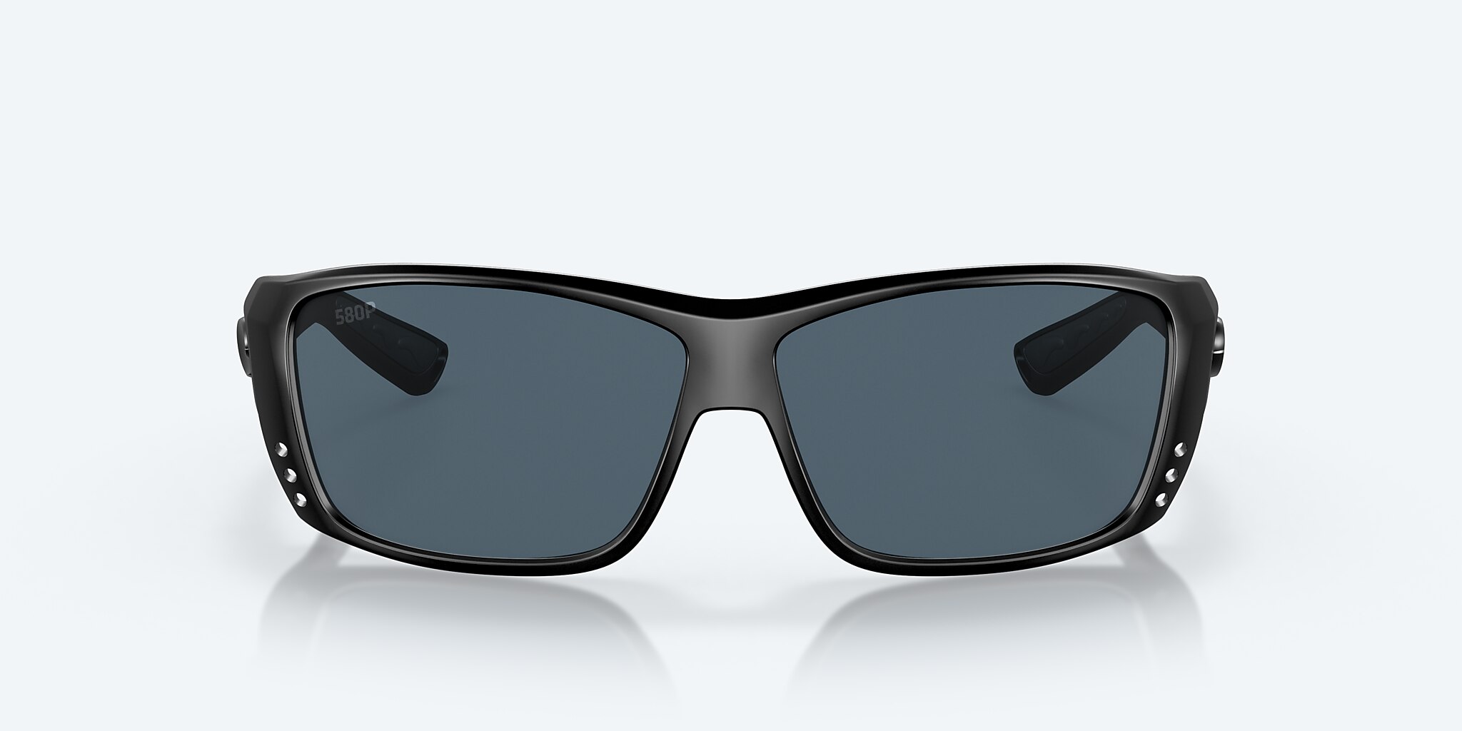 Sunglasses Costa Cat Cay M (61-10) with Gray lens and Blackout frame Image 2 of 7