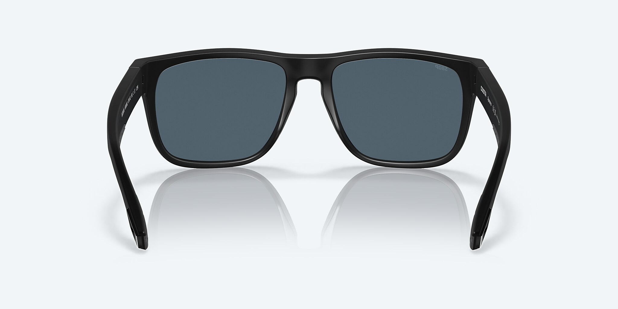 Gafas de sol Costa Spearo XXL (56-17) con Gris lente y Negro montura Imagen 4 de 7