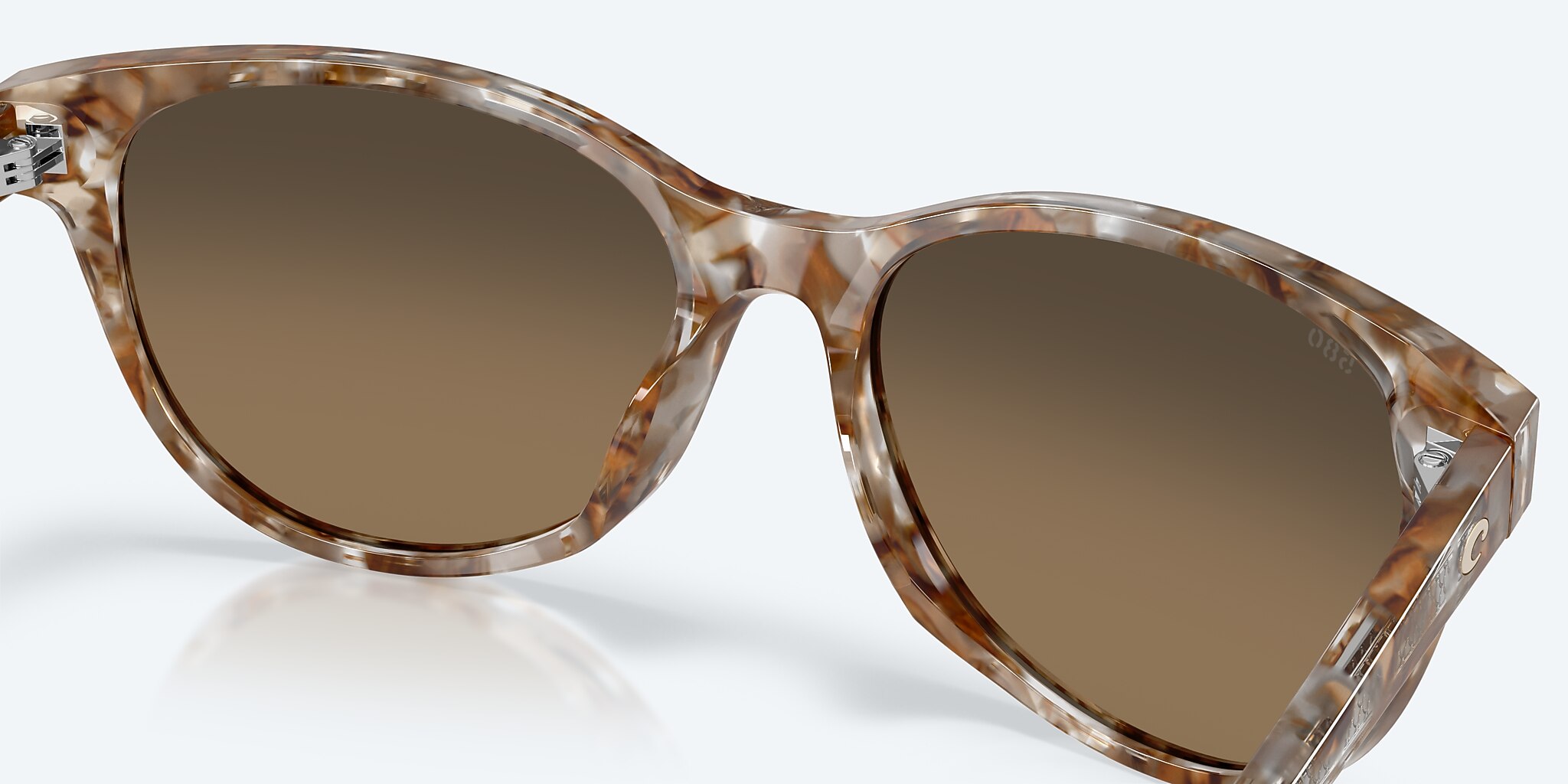 Sunglasses Costa Catherine M (57-17) with Copper Gradient lens and Sand Tortoise frame Image 7 of 7