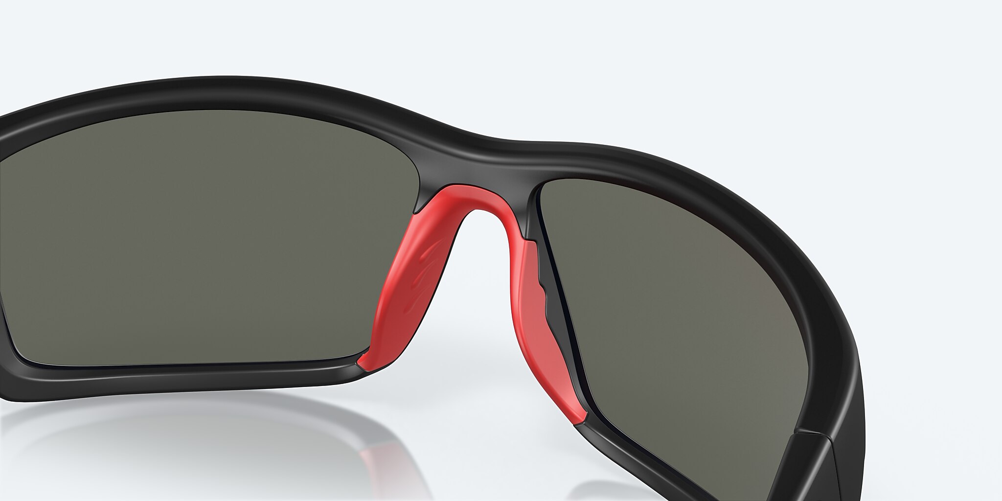 Lunettes de soleil Costa Reefton XL (64-15) avec Gris argenté verre et Noir raz monture Image 7 de 7