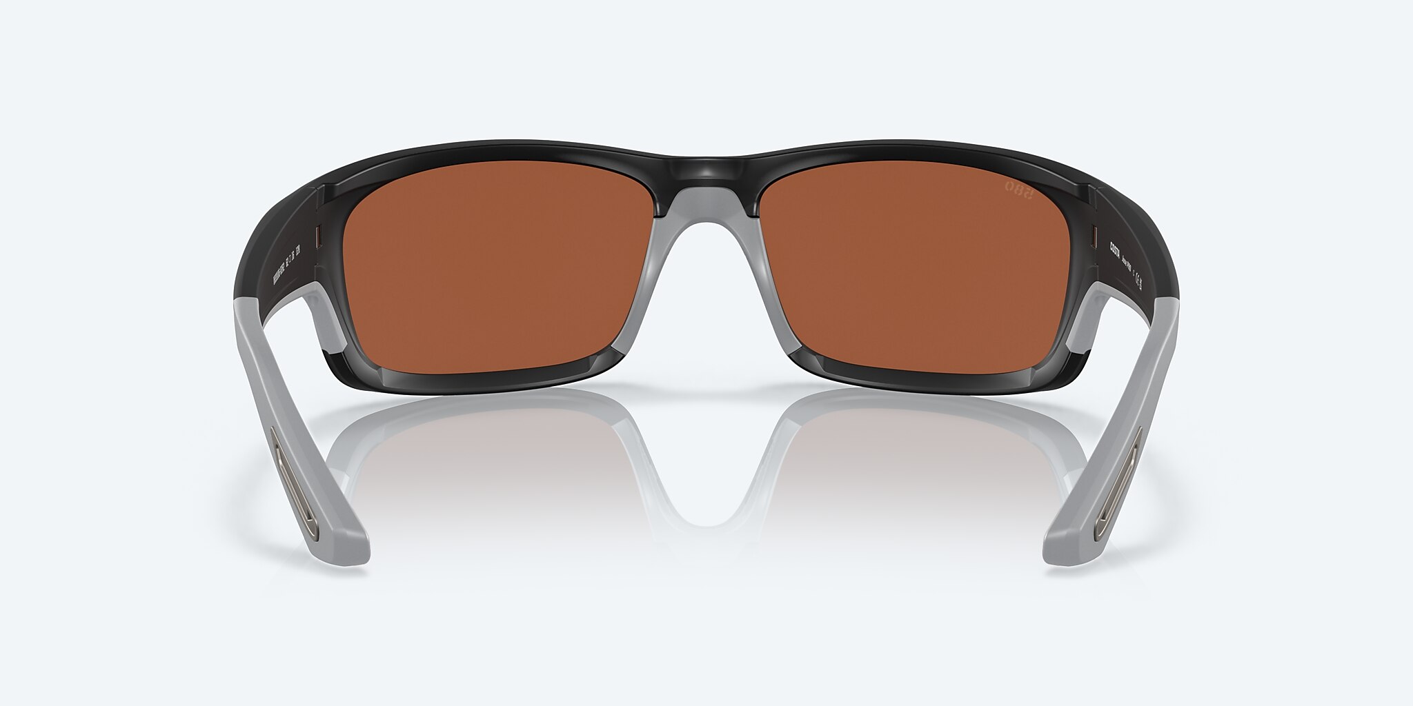 Sunglasses Costa Jose PRO L (62-16) with Green Mirror lens and Matte Black frame Image 4 of 7