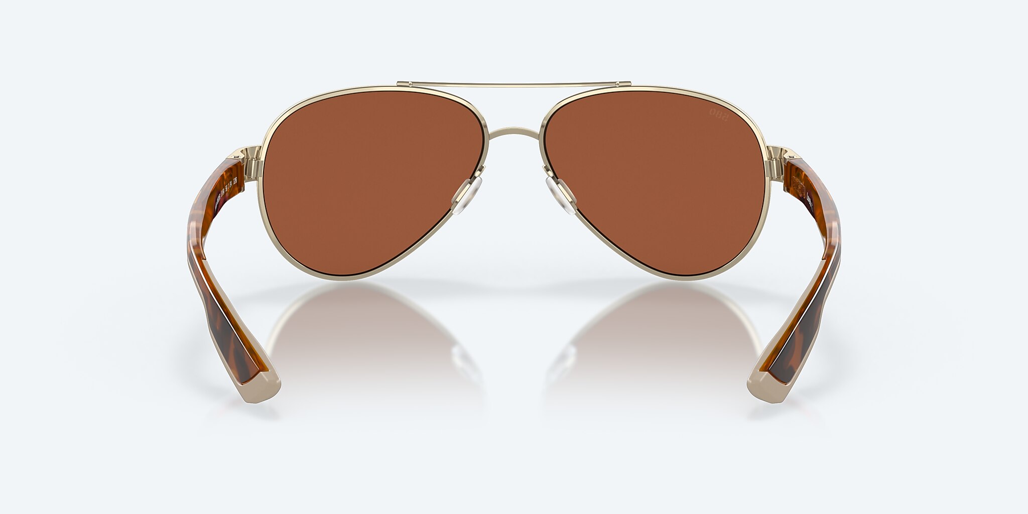 Gafas de sol Costa Loreto M (56-14) con Verde Espejado lente y Rose Gold montura Imagen 4 de 8