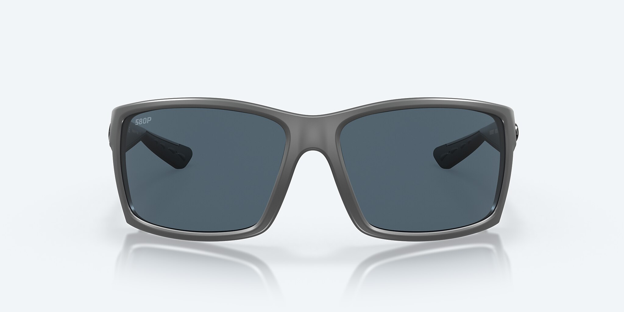 Sunglasses Costa Reefton XL (64-15) with Gray lens and Matte Gray frame Image 2 of 7