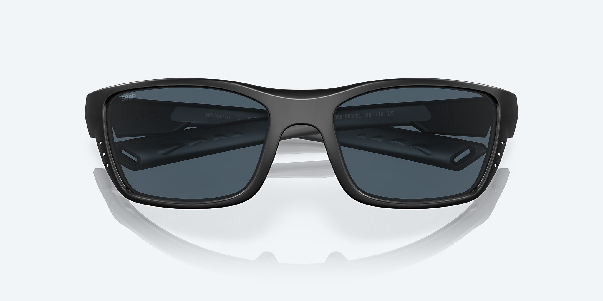Sunglasses Costa Whitetip M (58-18) with Gray lens and Blackout frame Image 5 of 7