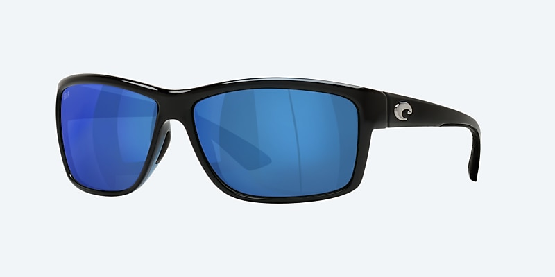Lentes de Sol Costa Mag Bay XL (63-13) con Azul Espejeado lente y Negro Brillante montura Imagen 1 de 4