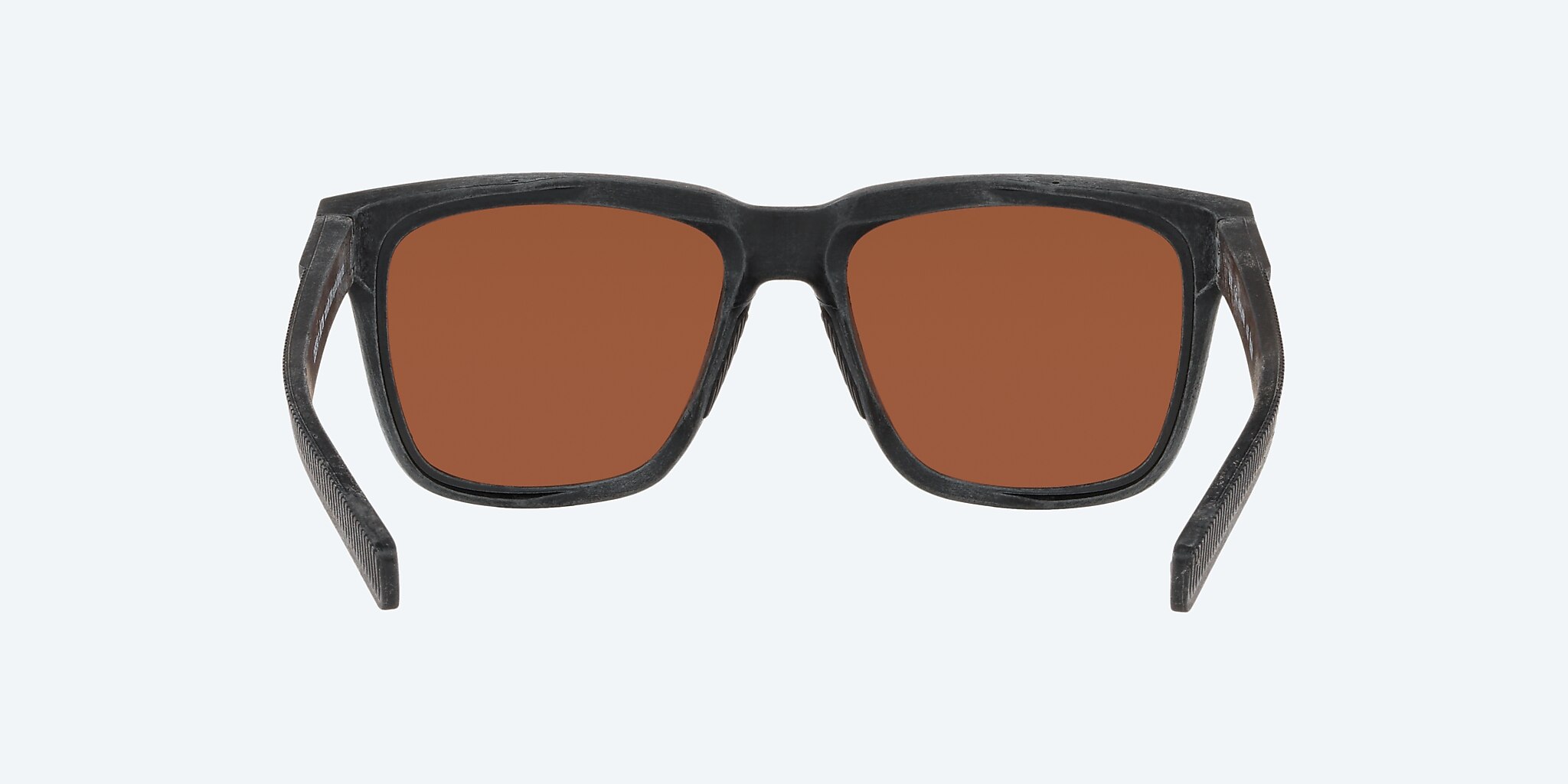 Lunettes de soleil Costa Pescador L (55-17) avec Effet miroir Vert verre et Filet gris avec caoutchouc gris monture Image 4 de 4